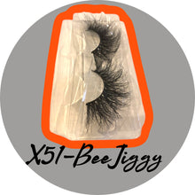Load image into Gallery viewer, BeeJiggy Mink Lashes-X51
